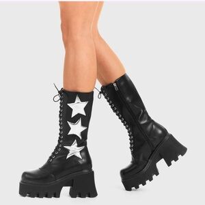 Lamoda Boots Big League Chunky platforms boots